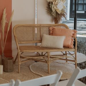 Trouwbankje rotan – Fenna