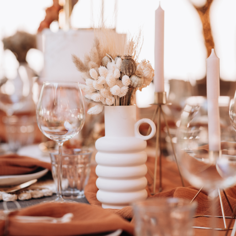 Bohemian bruiloft styling